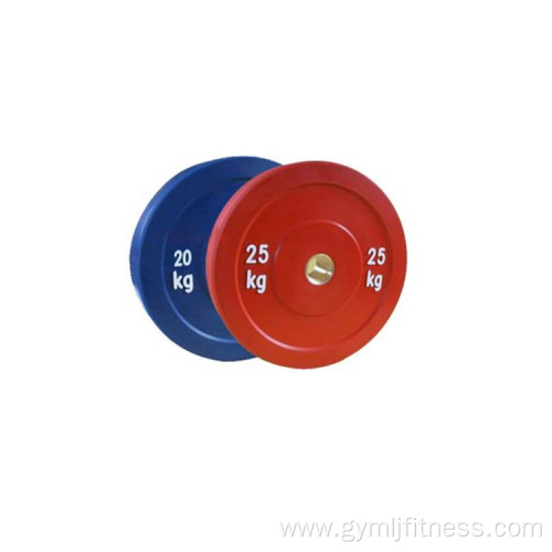 Black rubber plate wholesale fitness equipment